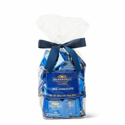 Gifts Ghirardelli Gift Bags | Milk Chocolate Squares Gift Bag (80 Pc)