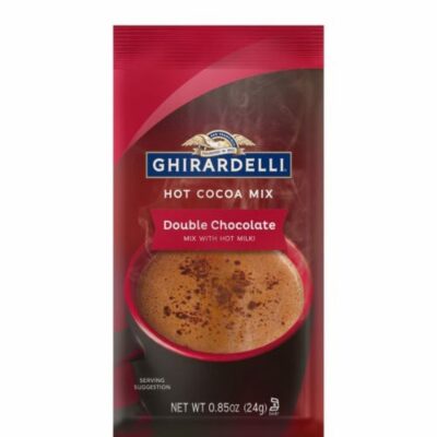 Shop Chocolate Ghirardelli Hot Cocoa | Double Chocolate Premium Hot Cocoa Case Pack (400 Ct.)