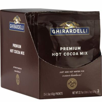 Shop Chocolate Ghirardelli Hot Cocoa | Hot Cocoa Pouch – Just Add Water (6 Display Cases)