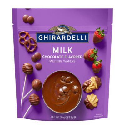 Shop Chocolate Ghirardelli Baking | Milk Chocolate Flavored Melting Wafers – 10 Oz, 6 Bags