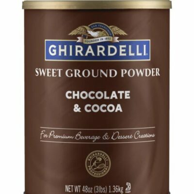 Shop Chocolate Ghirardelli Hot Cocoa | Sweet Ground Chocolate And Cocoa (6 Ct / 3 Lbs. Ea)